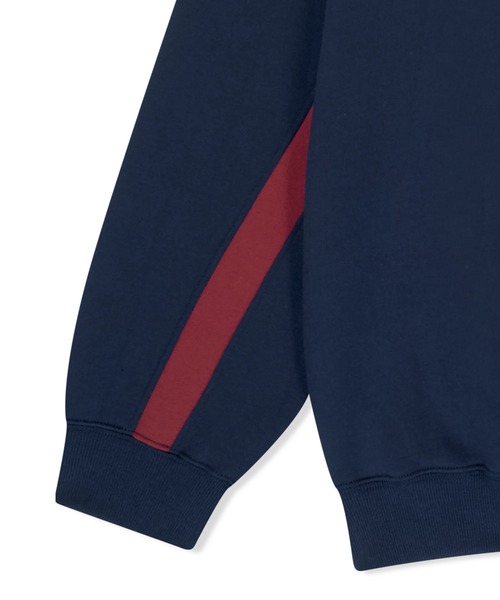 さらに100円引き◆YESEYESEE◆Y.E.S Incision Sweatshirt YESEYESEE Y.E.S Thin Stripe Sweatshirt JE472 (YESEYESEE