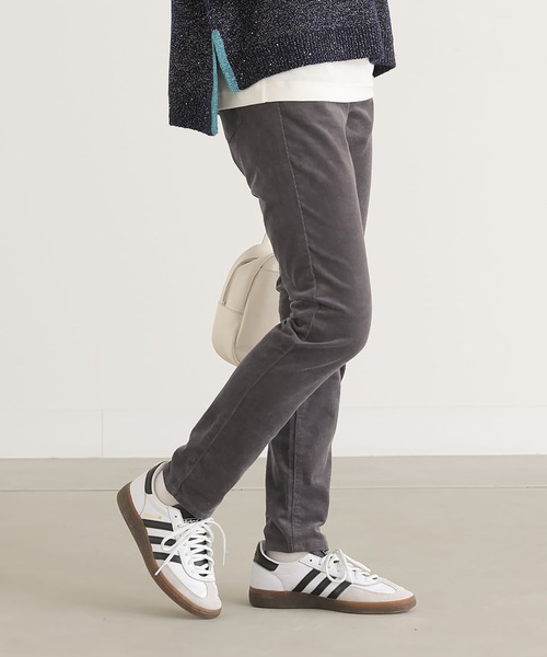 n'OrLABEL(ノアールレーベル)の「コーデュロイスキニーパンツ(その他パンツ・レディース・グレー/ブラック/ブラウン・3L/LL/L/M/S)」の18枚目の写真