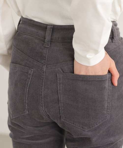 n'OrLABEL(ノアールレーベル)の「コーデュロイスキニーパンツ(その他パンツ・レディース・グレー/ブラック/ブラウン・3L/LL/L/M/S)」の12枚目の写真