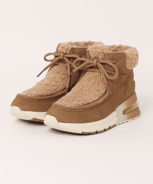 ASH アッシュ ショートブーツ スエード　ベージュ　ボア ASH アッシュ ショートブーツ スエード ベージュ ボア