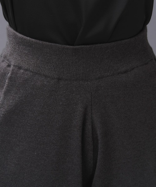 RASW（ラス）の「[RASW]ニットストレートパンツ（その他パンツ・レディース・アイボリー/チャコール・S/M/L）」の22枚目の写真