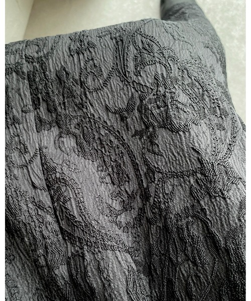 【セール】【低身長向けサイズあり】フロントジップふくれジャガードAラインタックフレアロングジャンパースカートワンピース(ジャンパースカート)|She's Closet(シーズクローゼット) 【セール】【低身長向けサイズあり】フロントジップふくれジャガードAラインタックフレアロングジャンパースカートワンピース(ジャンパースカート)|She's Closet(シーズクローゼット)