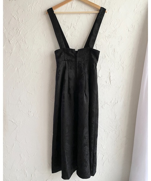 【セール】【低身長向けサイズあり】フロントジップふくれジャガードAラインタックフレアロングジャンパースカートワンピース(ジャンパースカート)|She's Closet(シーズクローゼット) 【セール】【低身長向けサイズあり】フロントジップふくれジャガードAラインタックフレアロングジャンパースカートワンピース(ジャンパースカート)|She's Closet(シーズクローゼット)