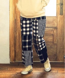 チェック パッチワーク」に該当するパンツファッション通販 - ZOZOTOWN