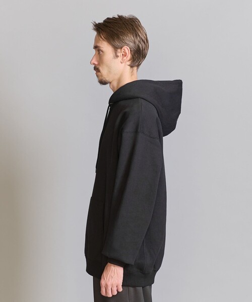BEAUTY&YOUTH UNITED ARROWS（ビューティーアンドユースユナイテッドアローズ）の「バルキー スウェット フーディ（パーカー・メンズ・ブラック/オフホワイト/ダークブラウン・S/L/M/XL）」の11枚目の写真