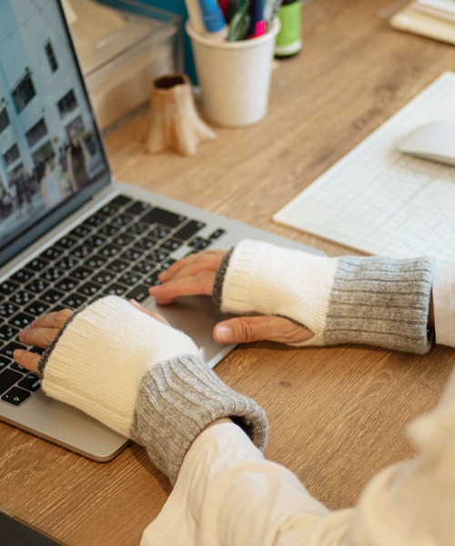 フクシン×ハイタイド 直営店限定 アーム＆レッグウォーマー 手袋