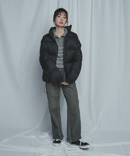 Manhattan Portage（マンハッタンポーテージ）の「【ユニセックス】Stand Down Jacket TAION（ダウンジャケット/コート・メンズ・グレー/ブラック/ブラウン・MEDIUM/LARGE/SMALL）」の5枚目の写真