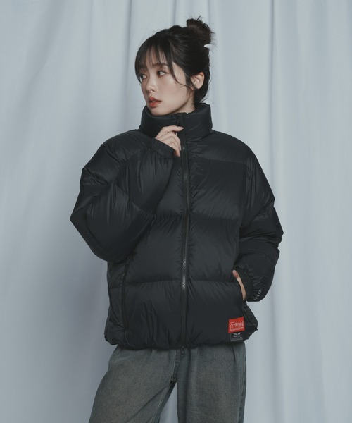 Manhattan Portage（マンハッタンポーテージ）の「【ユニセックス】Stand Down Jacket TAION（ダウンジャケット/コート・メンズ・グレー/ブラック/ブラウン・MEDIUM/LARGE/SMALL）」の4枚目の写真