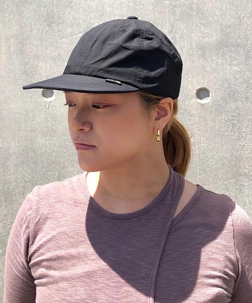 Basiquenti】OC Cordura Rip Cap オーガニックコットンリップキャップ