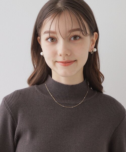 couture brooch（クチュールブローチ）の「◆パール調ゴールドネックレス（ネックレス・レディース・ゴールド・00）」の2枚目の写真