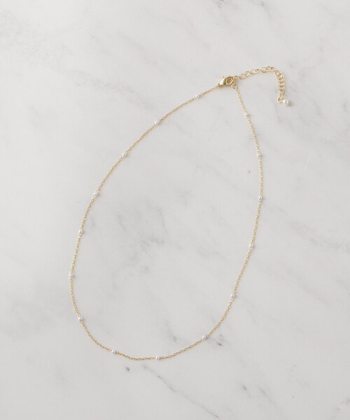 couture brooch（クチュールブローチ）の「◆パール調ゴールドネックレス（ネックレス・レディース・ゴールド・00）」の3枚目の写真