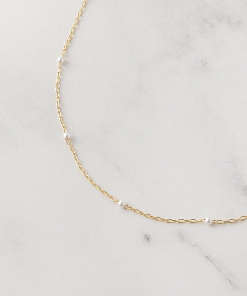 couture brooch（クチュールブローチ）の「◆パール調ゴールドネックレス（ネックレス・レディース・ゴールド・00）」の4枚目の写真