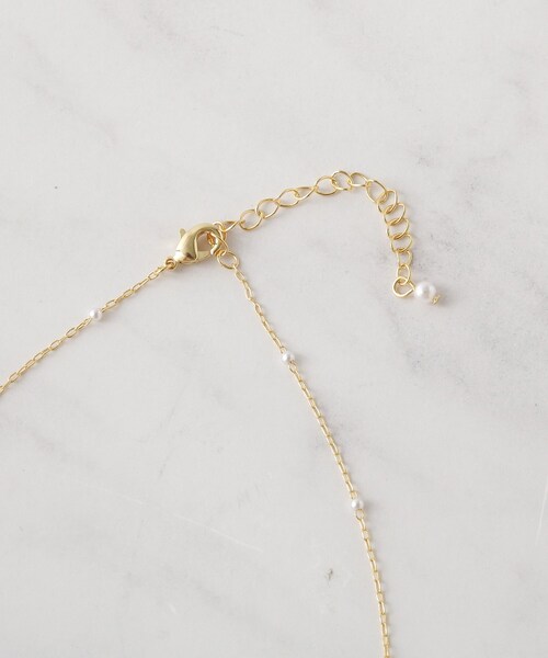 couture brooch（クチュールブローチ）の「◆パール調ゴールドネックレス（ネックレス・レディース・ゴールド・00）」の5枚目の写真