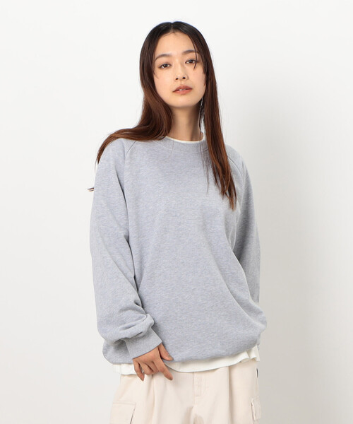 Purple&Yellow（パープルアンドイエロー）の「ドローストリングラグランプルオーバー（スウェット・メンズ・ブラック/ホワイト/グレー・SMALL/MEDIUM/LARGE）」の12枚目の写真