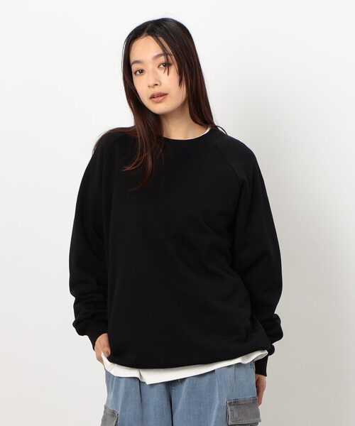 Purple&Yellow（パープルアンドイエロー）の「ドローストリングラグランプルオーバー（スウェット・メンズ・ブラック/ホワイト/グレー・SMALL/MEDIUM/LARGE）」の18枚目の写真