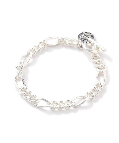 AVIREX(アヴィレックス)の「《AVIREX by J.H.M CO.,LTD.》"VARSITY" SIGNATURE BRACELET(ブレスレット・メンズ・シルバー・M)」の1枚目の写真