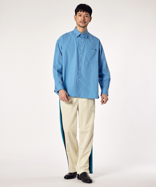 LANVIN en Bleu（ランバンオンブルー）の「【LANVIN en Bleu ESSENTIAL】LOMBARDS / ”エッセンシャル” トラックパンツ（その他パンツ・メンズ・ブラック/アイボリー・X-LARGE/LARGE/MEDIUM/SMALL）」の15枚目の写真
