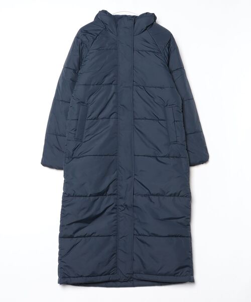TIGORA(ティゴラ)の「ティゴラ TIGORA iHEAT中綿ベンチコート(その他アウター・レディース・ネイビー/ブラック・M/L/S/XL)」の2枚目の写真