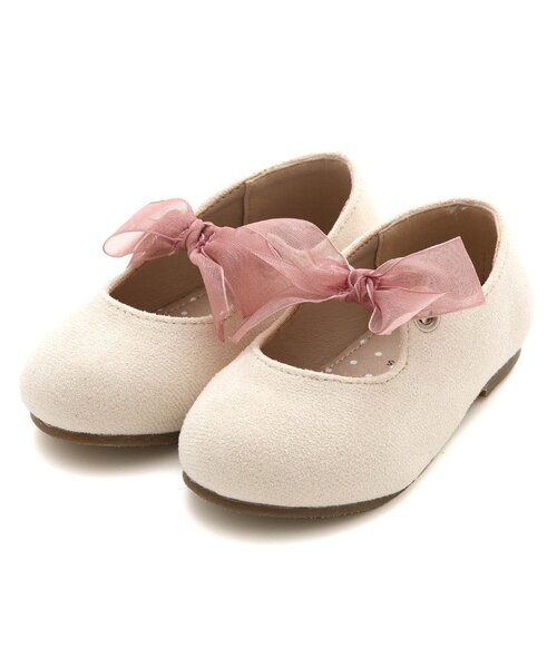 apres les cours（アプレレクール）の「リボンストラップパンプス（パンプス・キッズ・アイボリー/シルバー・16/15 /14/20/19/18/17）」の12枚目の写真