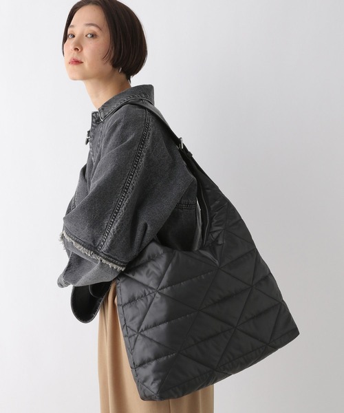 LEPSIM（レプシィム）の「キルティングワンショルダー　282269（ショルダーバッグ・レディース・ブラック/シルバー・ONE SIZE）」の4枚目の写真