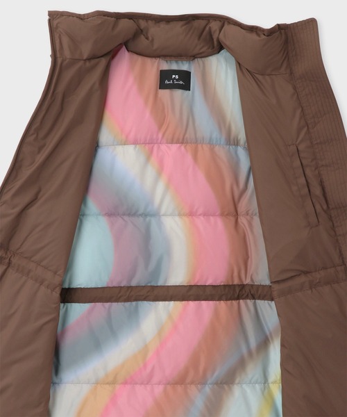 【23AW】PS Paul Smith Spray Swirl ダウンコート PS Paul Smith ポールスミス Spray Swirl ダウンコート ダウン