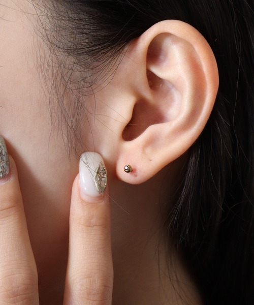 【未使用】GIGI⭐︎ ハート モチーフ レッドエナメル ピアス　別注品 未使用】GIGI⭐︎ ハート モチーフ レッドエナメル ピアス 別注