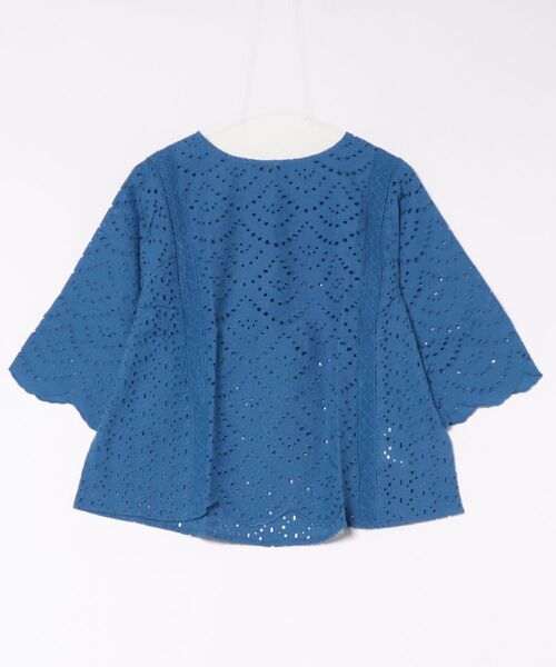 チチカカ（チチカカ）の「Shanti Shanti リカーモ2WAYプルオーバー【WEB限定】（シャツ/ブラウス・レディース・ブルー/チャコールグレー/オリーブ・FREE）」の11枚目の写真