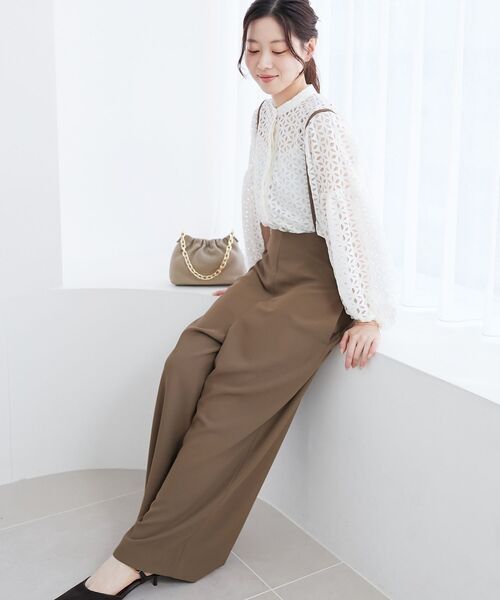 le.coeur blanc（ルクールブラン）の「TORRAZZO DONNA 別注レースブラウス（シャツ/ブラウス・レディース・ホワイト/ブラック・38）」の17枚目の写真