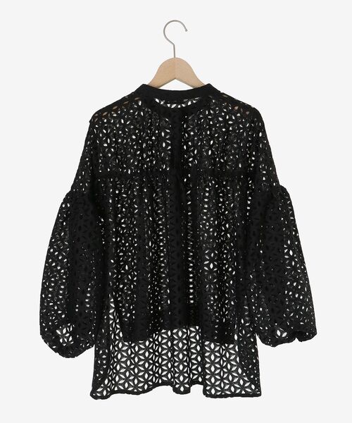 le.coeur blanc（ルクールブラン）の「TORRAZZO DONNA 別注レースブラウス（シャツ/ブラウス・レディース・ホワイト/ブラック・38）」の9枚目の写真