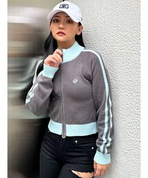 GYDA | GDアームラインニットブルゾン(カーディガン/ボレロ)