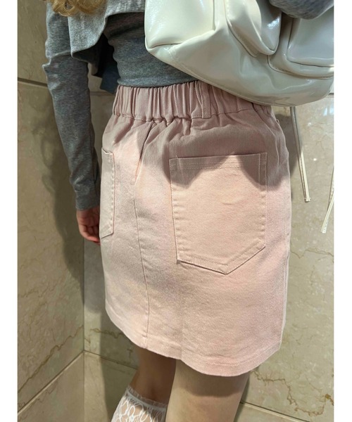 PHILLY（フィリー）の「【PHILLY】プレーンミニスカート（スカート・レディース・アイボリー/ブラック/ピンク・FREE）」の12枚目の写真
