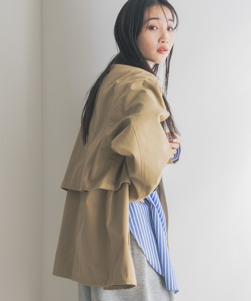 LOWRYS FARM（ローリーズファーム）の「ハンティングヨークブルゾン　 290259（ブルゾン・メンズ・ブラウン/ブラック・LARGE/MEDIUM）」の21枚目の写真