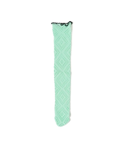 Tricote(トリコテ)の「TRICOTE / DIAMOND LACE SOCKS(ソックス/靴下・レディース・ホワイト/ミント・ONE SIZE)」の1枚目の写真