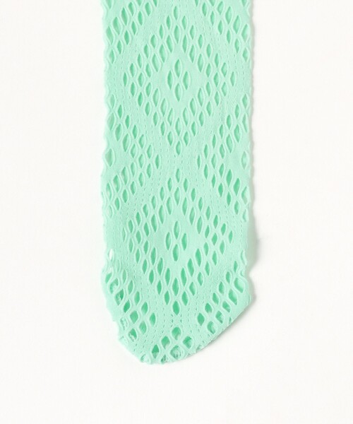 Tricote(トリコテ)の「TRICOTE / DIAMOND LACE SOCKS(ソックス/靴下・レディース・ホワイト/ミント・ONE SIZE)」の4枚目の写真