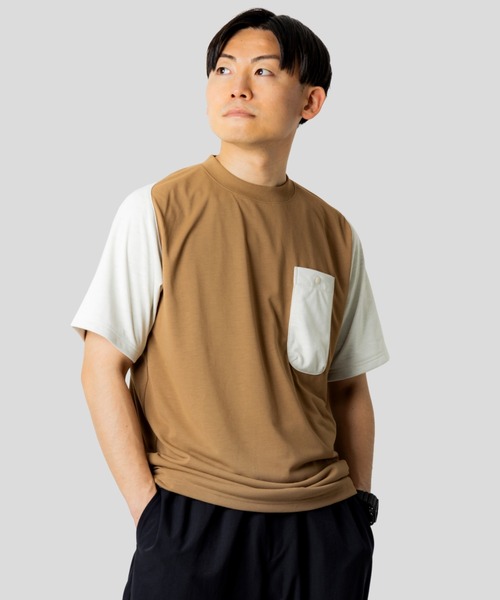 narifuri(ナリフリ)の「NFC comfortable Tシャツ(Tシャツ/カットソー・メンズ・ミックスグレー/カーキ/ブラウン系・SMALL/MEDIUM/LARGE/X-LARGE)」の11枚目の写真