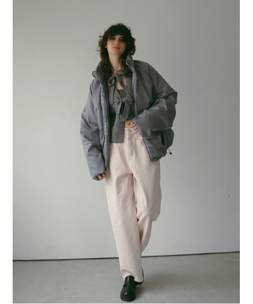 AMAIL(アマイル)の「COLOR デニムパンツ(デニムパンツ・レディース・ブラウン/ピンク・S/M)」の11枚目の写真