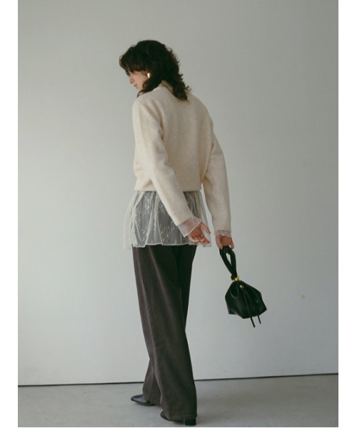 AMAIL(アマイル)の「COLOR デニムパンツ(デニムパンツ・レディース・ブラウン/ピンク・S/M)」の17枚目の写真