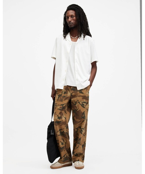 ALLSAINTS(オールセインツ)の「HUDSON RELAXED FIT RAMSKULL SHIRT | HUDSON リラックス フィット ラムスカル シャツ(シャツ/ブラウス・メンズ・ホワイト系その他・S/M/L/XL/XS)」の12枚目の写真