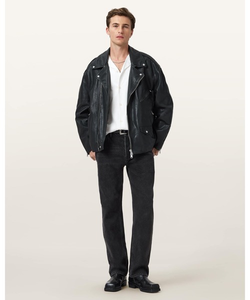ALLSAINTS(オールセインツ)の「HUDSON RELAXED FIT RAMSKULL SHIRT | HUDSON リラックス フィット ラムスカル シャツ(シャツ/ブラウス・メンズ・ホワイト系その他・S/M/L/XL/XS)」の6枚目の写真