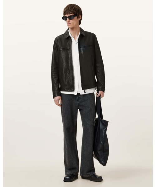 ALLSAINTS(オールセインツ)の「HUDSON RELAXED FIT RAMSKULL SHIRT | HUDSON リラックス フィット ラムスカル シャツ(シャツ/ブラウス・メンズ・ホワイト系その他・S/M/L/XL/XS)」の8枚目の写真