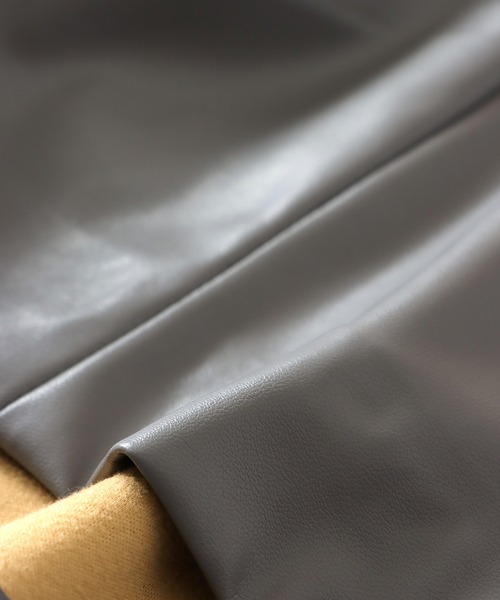 DRESSLAVE（ドレスレイブ）の「drawstring smooth leather like skirt(ドローストリングスムースレザーライクスカート)（スカート・レディース・ブラウン/グレー・38）」の16枚目の写真