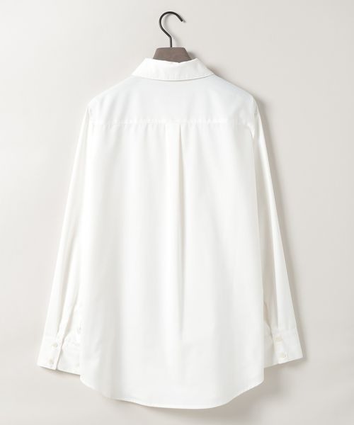 eL（エル）の「【eL】Long Tie Shirt/287444（シャツ/ブラウス・レディース・ホワイト/ブルー・FREE）」の15枚目の写真