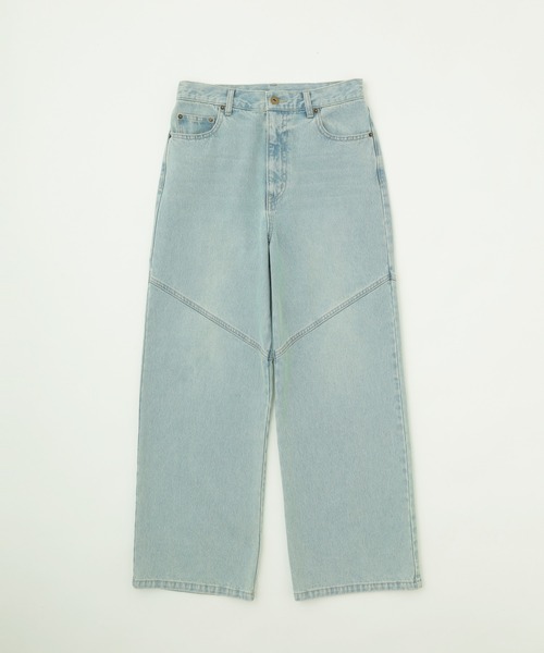 ROSE BUD　デニムパンツ　Mサイズ　グレー LIGHT OZ DENIM PANTS（デニムパンツ）｜ROSE BUD（ローズバッド