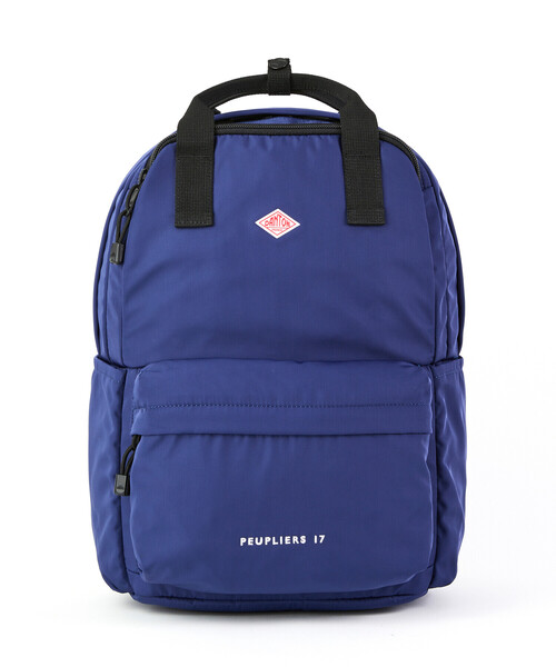 DANTON（ダントン）の「POLYESTER TWILL BACKPACK〈PEUPLIERS 17〉（バックパック/リュック・レディース・ブラック/オリーブ/ブルー/アイボリー・-）」の11枚目の写真