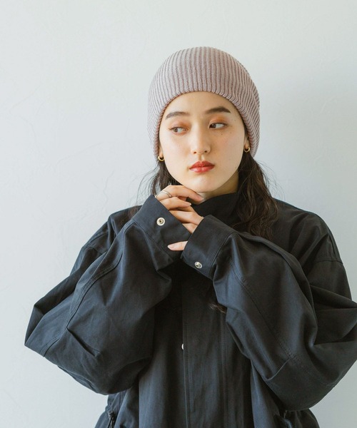 RAGEBLUE(レイジブルー)の「カラービーニー(ニットキャップ/ビーニー・レディース・ブラック/その他22/ベージュ/グレー/ピンク/ブルー・FREE)」の11枚目の写真