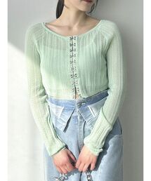 dazzlin | レースホックショートカーデ(カーディガン/ボレロ)