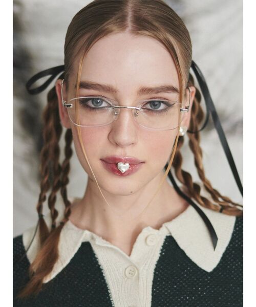 EVRIS（エヴリス）の「クリアレンズサングラス（サングラス・レディース・シルバー・FREE）」の16枚目の写真