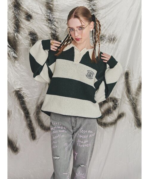 EVRIS（エヴリス）の「クリアレンズサングラス（サングラス・レディース・シルバー・FREE）」の2枚目の写真