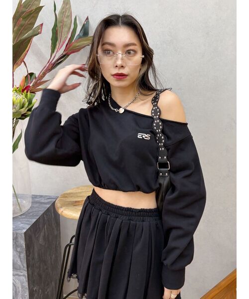 EVRIS（エヴリス）の「クリアレンズサングラス（サングラス・レディース・シルバー・FREE）」の4枚目の写真