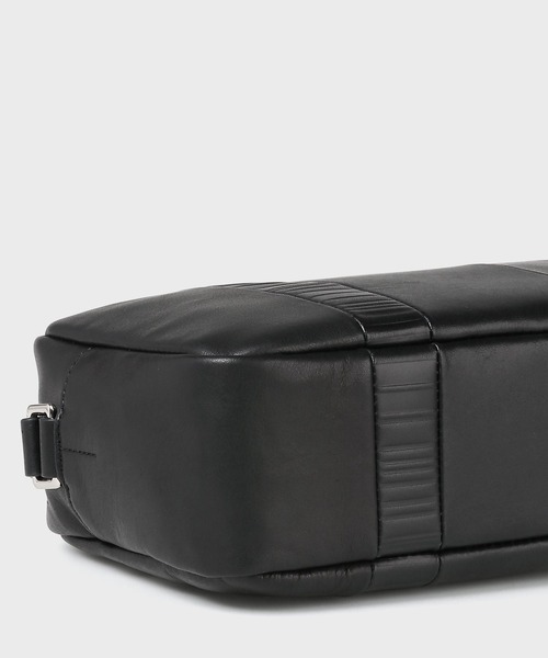 レザーパッチワーク ミニショルダーバッグ【353000 N040S